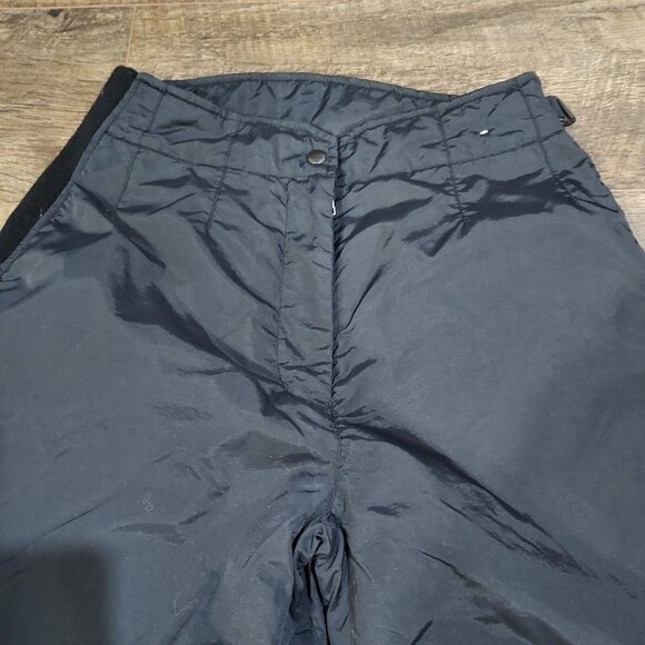 Obermeyer Ski Pants Size 10 Snow Board Black Water Proof Resistant - Picture 10 of 16